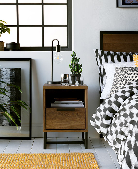 Global Monochrome bedroom