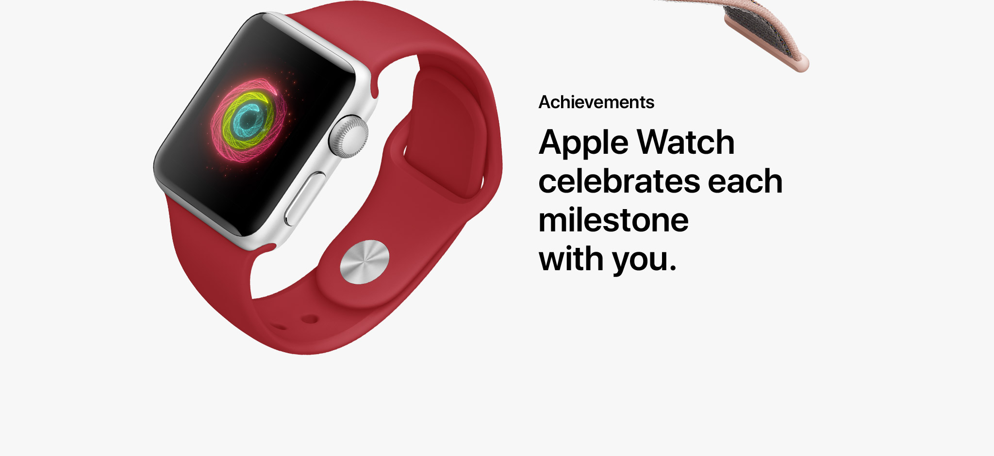 Achievements - Apple Watch celebrates each milestone with you.