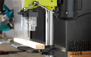 Image of a Guild bench top tool set-up ready for use.