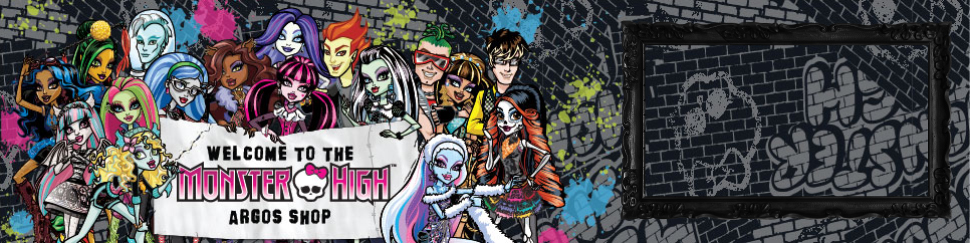 Welcome to the Monster High Argos shop.