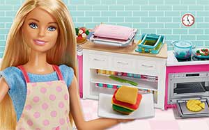 barbie kitchen argos