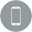 Fitbit's icon of a mobile phone.