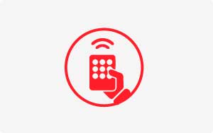 Image of a remote control icon