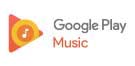 Google Play Music logo.