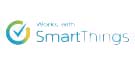 Samsung SmartThings logo.