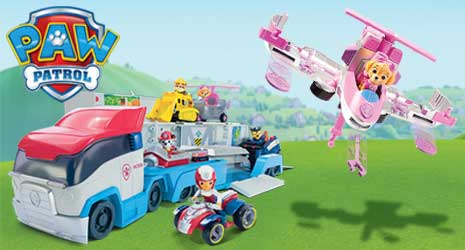 paw patrol toys go argos